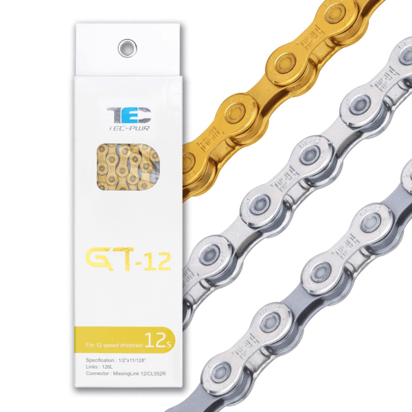 GT series chains in Ti-N Golden, Silver, Dark Silver