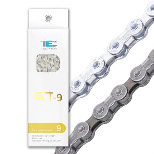 GT-9 — Silver/Silver, Dark Silver/Brown